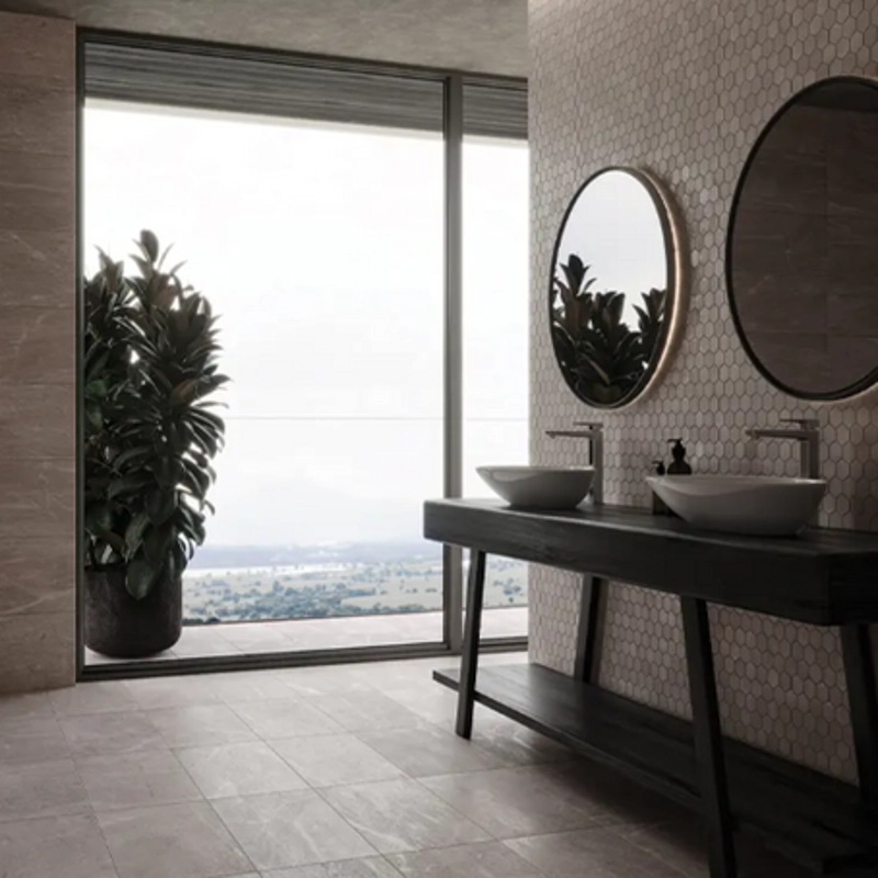 Is tiling your entire main floor still popular?